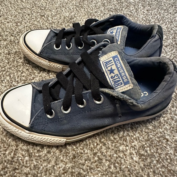 Converse Slip On Faded Blue Padded Tongue Size 2 - Picture 4 of 7